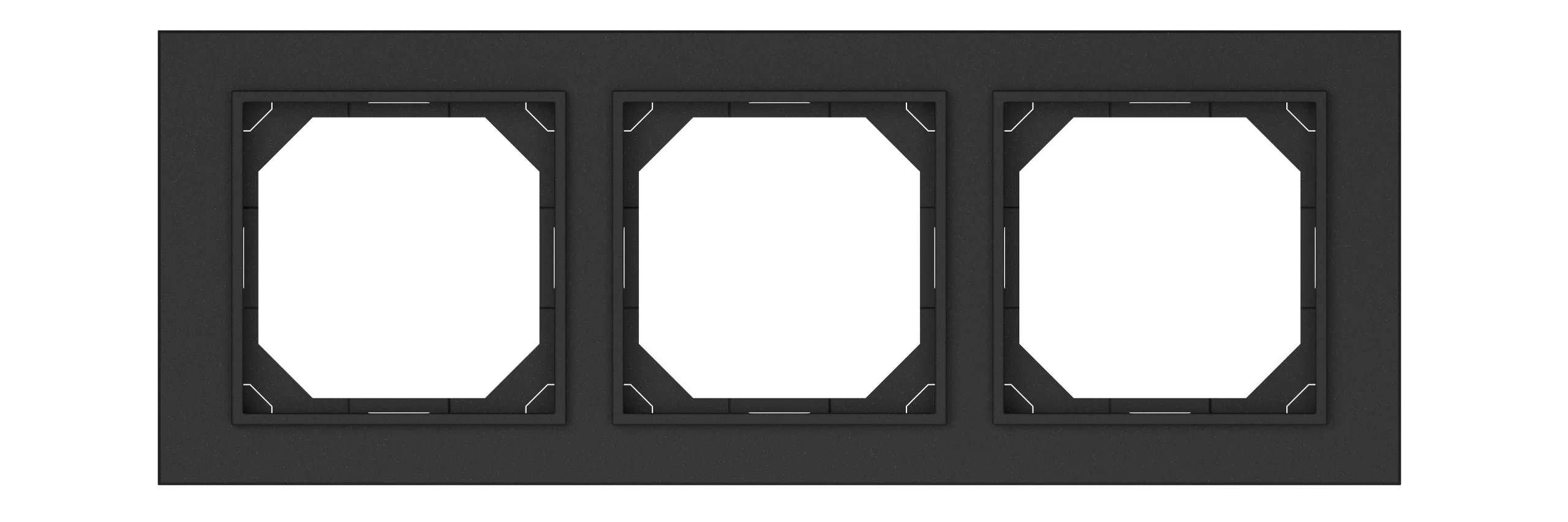 FRAME 3PL. BLACK R03 QR 1000