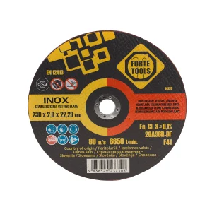 GRIEŽAMAIS DISKS FORTE TOOLS 230X2X22,23