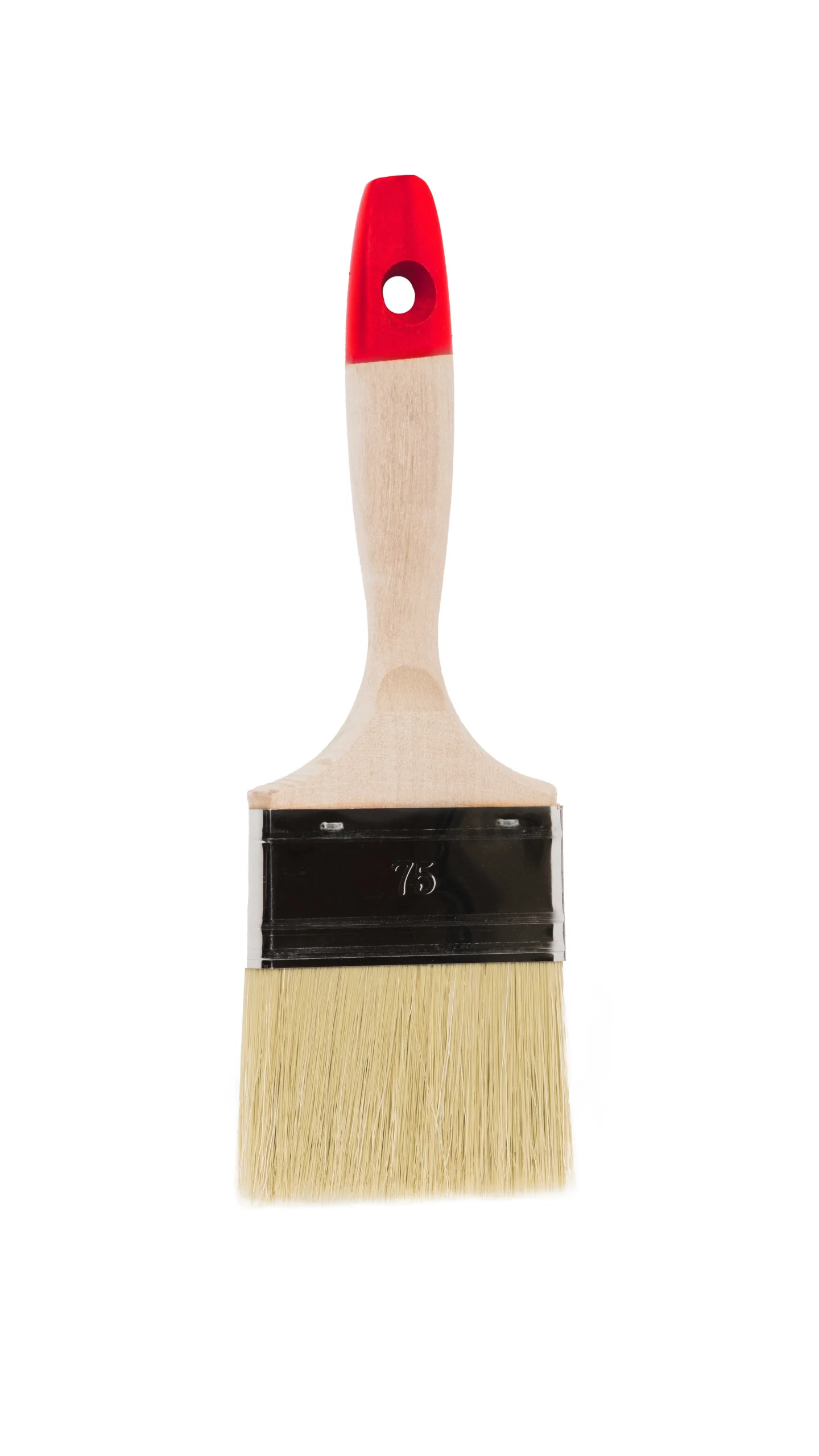 FLAT BRUSH 75X19 MM LIGHT BRISTLE