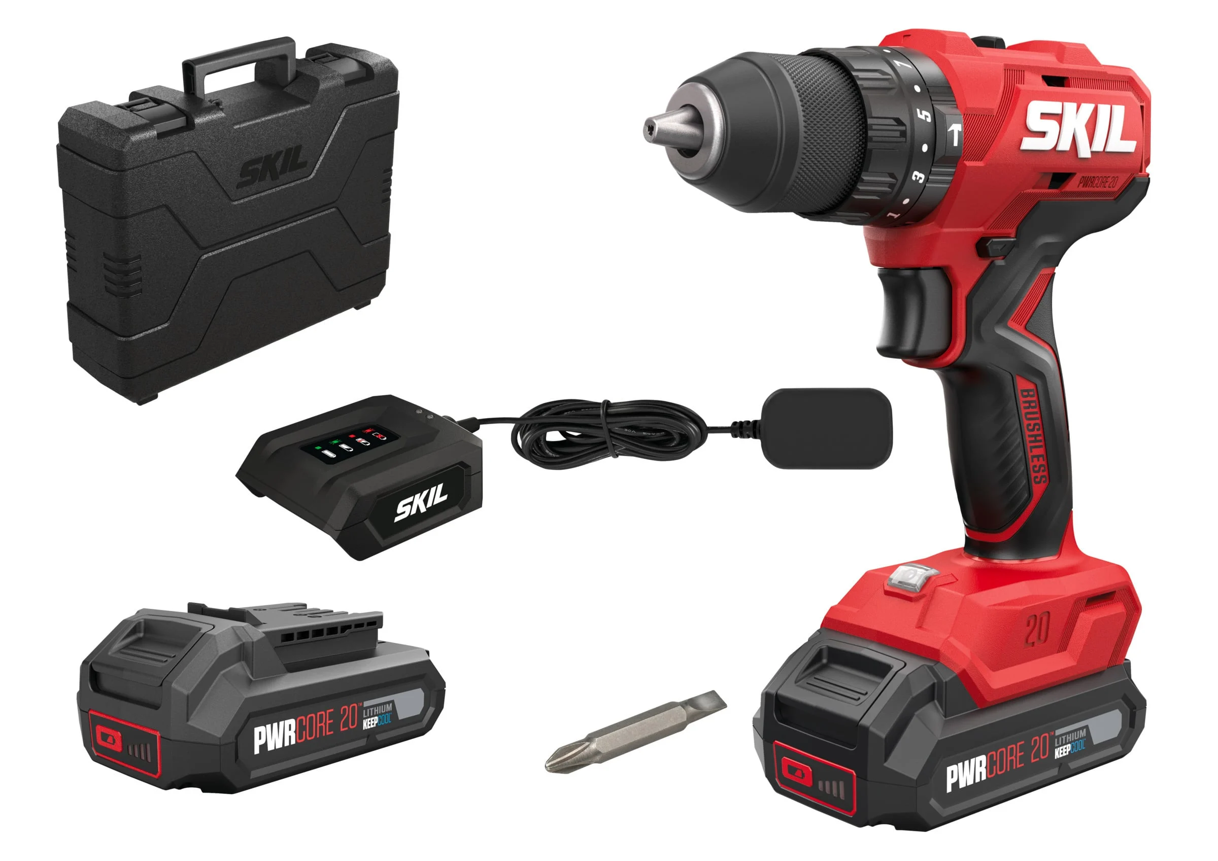 DRILL MACHINE BATTERY 3021HB 20V 2X2AH