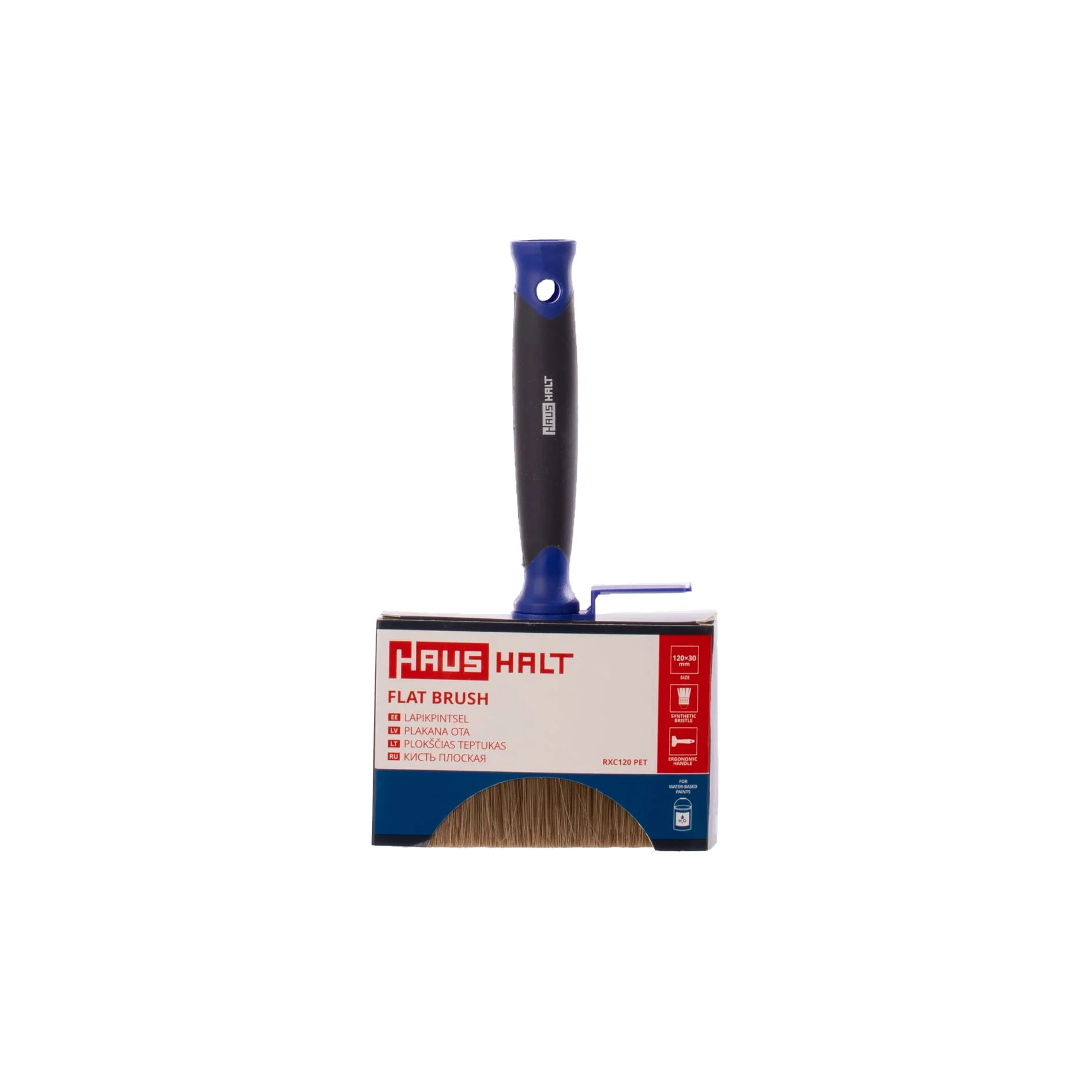 BRUSH HAUSHAL SINT BRISTLE 120X30MM WITH SUPPORT