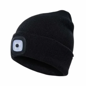 HAT WITH LED LIGHT BLACK PESSO