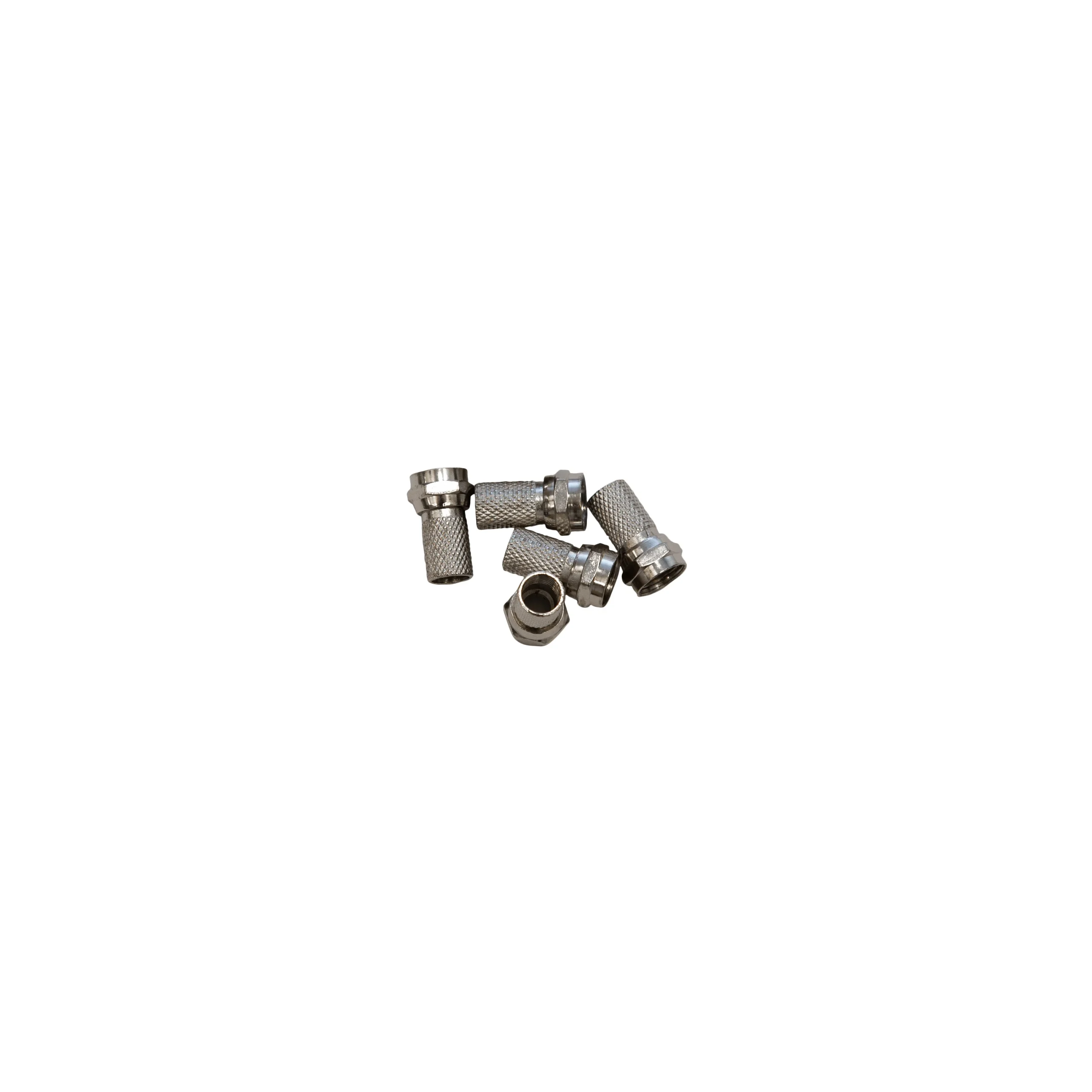 CONNECTORS F 6.5MM RG6 CABLE (6PCS)