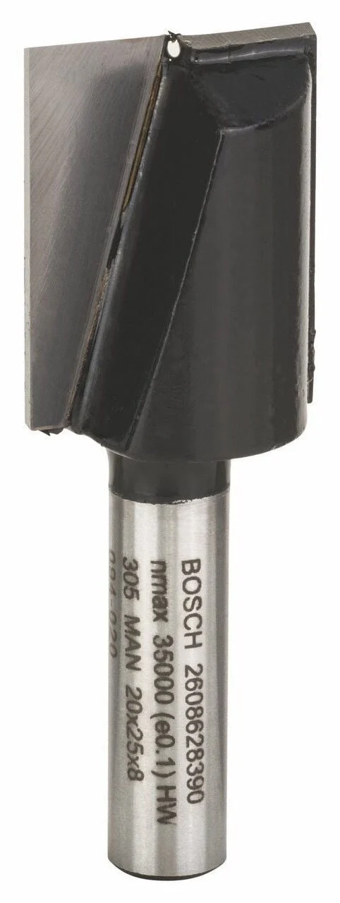 MILLING CUTTER HM B=20MM, L=25 MM, SHANK 8MM
