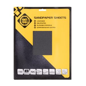 SANDPAPER FOR METAL NO. 150 230X280 5PCS