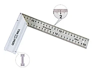 ANGLE GAUGE GWS-35D 350MM ALUMINUM/STAINLESS STEEL(60)