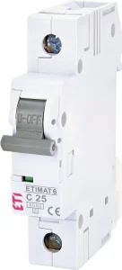 AUTOMATIC SWITCH ETIMAT6 C25A 1P