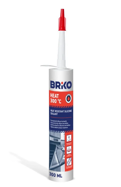 ГЕРМЕТИК БРИКО HEAT 300C 300ML