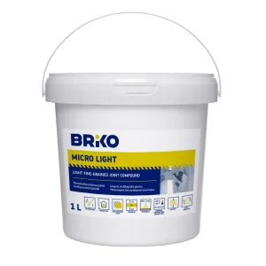 ШПАКЛЕУКА BRIKO SM 1L МЕЛКОЗЕРНИСТАЯ