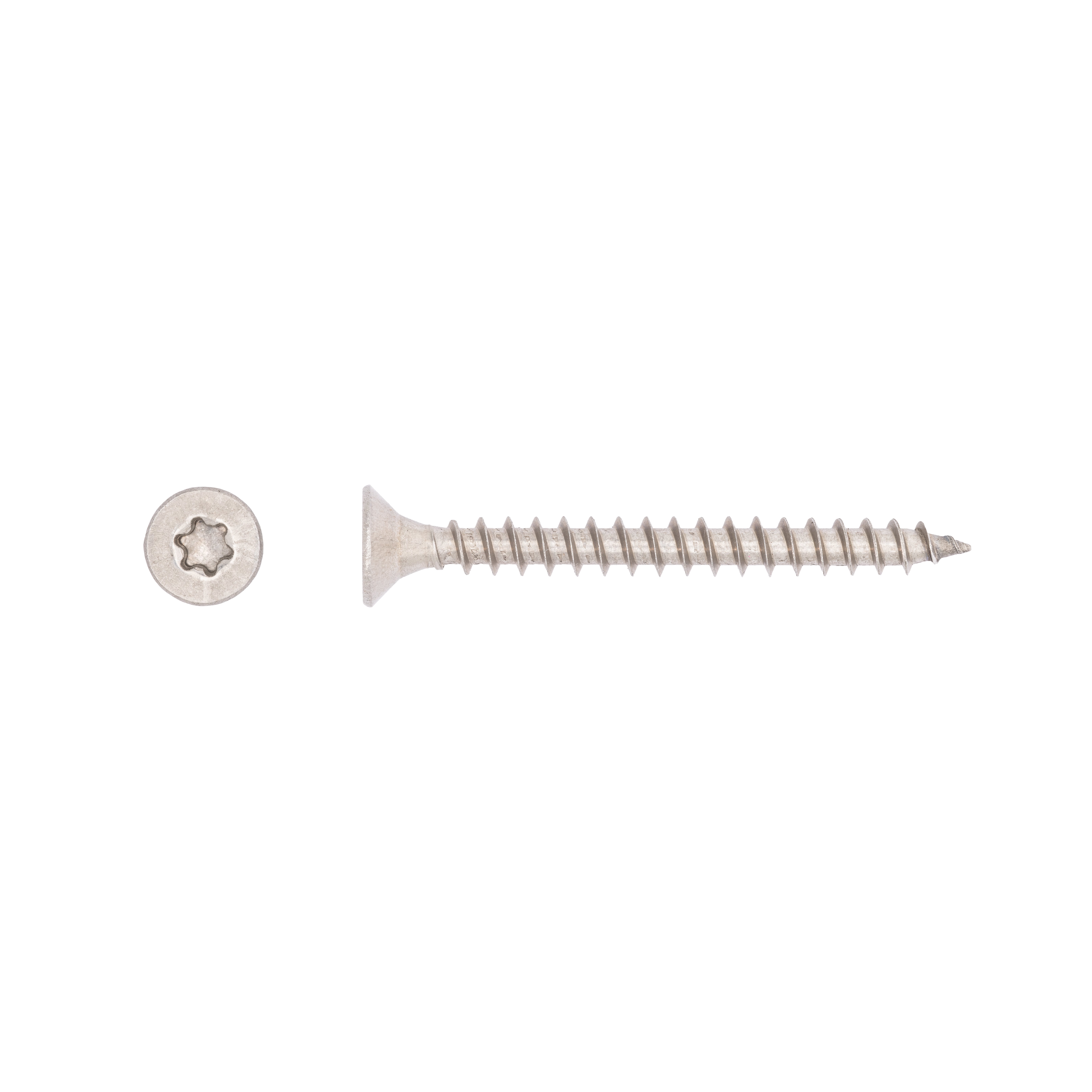 WOOD SCREW TX25 A2 5X50 10PCS BL