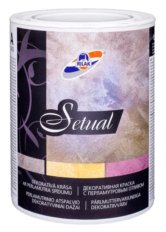 КРАСКА ДИСПЕРСИОННАЯ SETUAL 0,9 Л