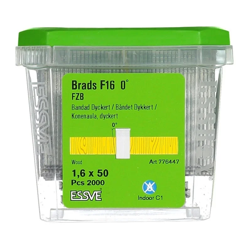 NAGLAS PNEIM. F16 1.6X50MM ESSVE ZN 2000