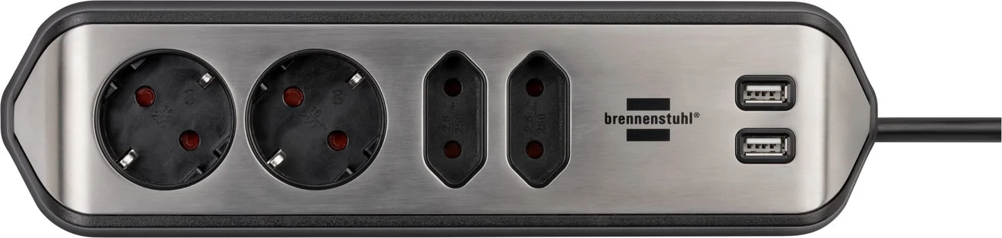 EXTENSION 1153590410 4ROZ+2USB 2M S/M