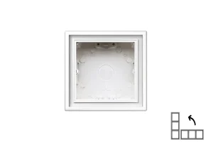 FRAME PMD-001.M/WM 1PL MODERN WHITE