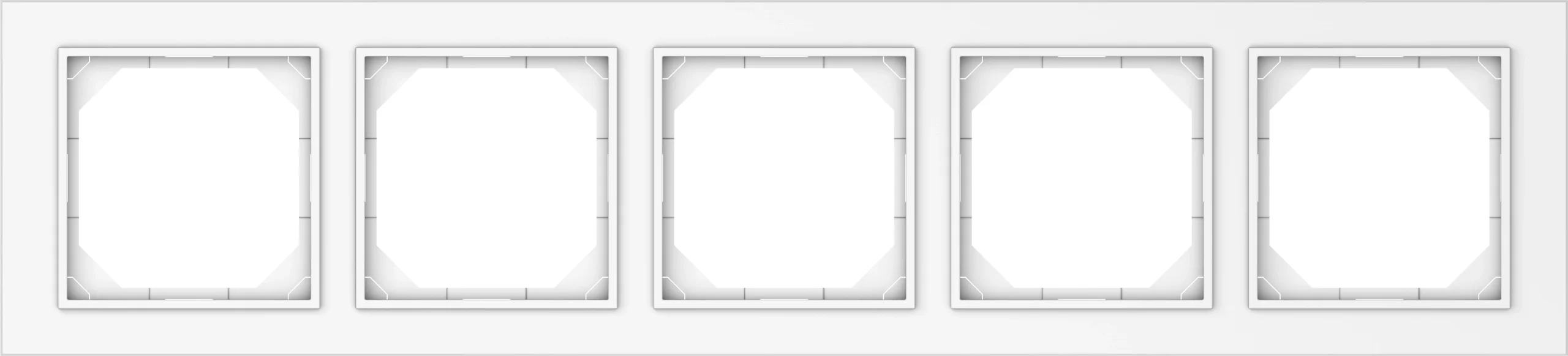 FRAME 5PL. WHITE R05 QR 1000 FIT LINE