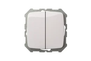 SWITCH Z/A IJ5 10-004-01 1+1 WHITE