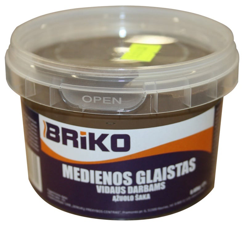 ШПАКЛЕВКА BRIKO ДЛЯ ДЕРЕВА ДУБ 0.48КГ