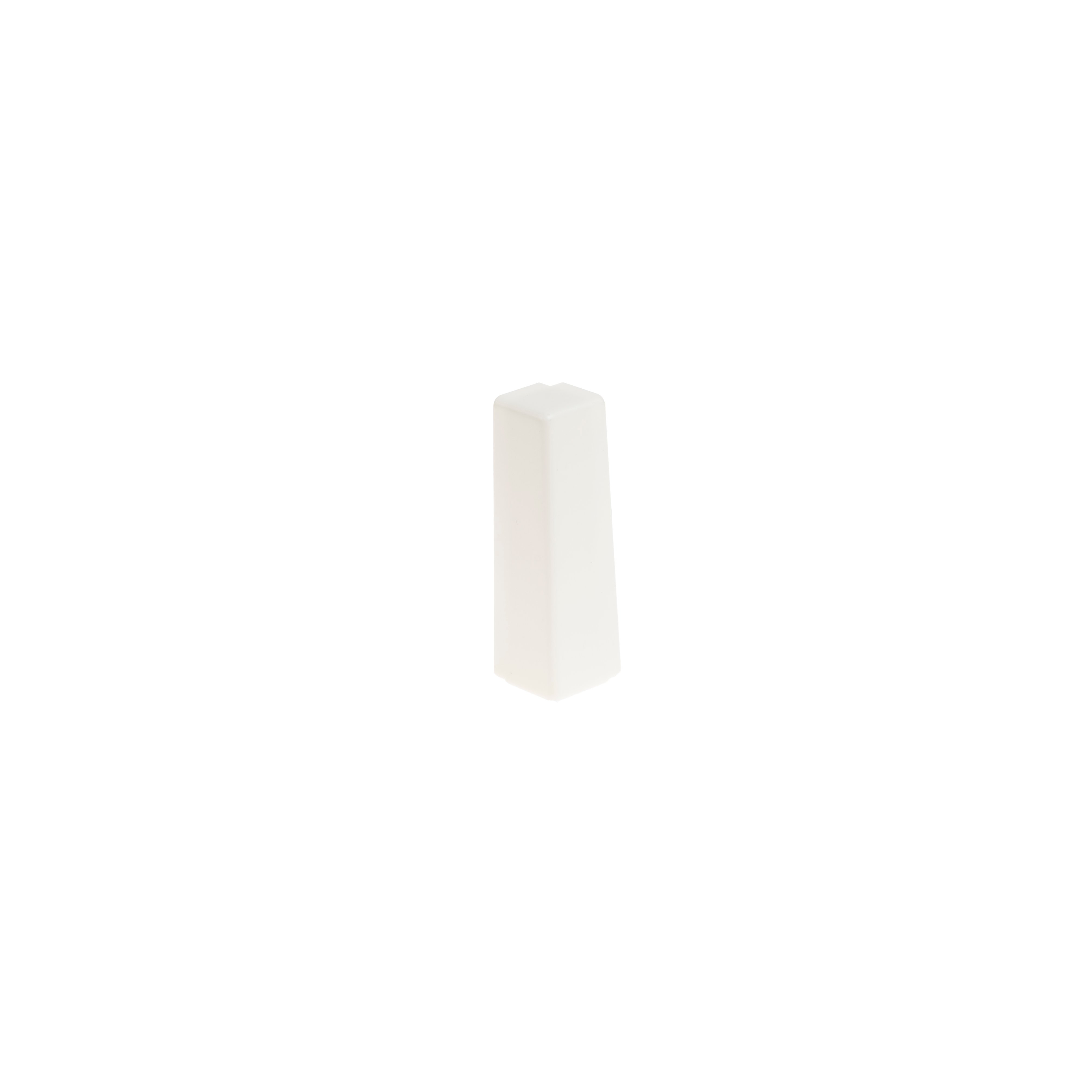 PVC FLOOR OUTDOOR CORNER R9003 WHITE 2PCS