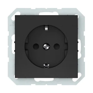 ROZETE RP16-002-22 BLACK MATTE + SAFE + RECESSED.