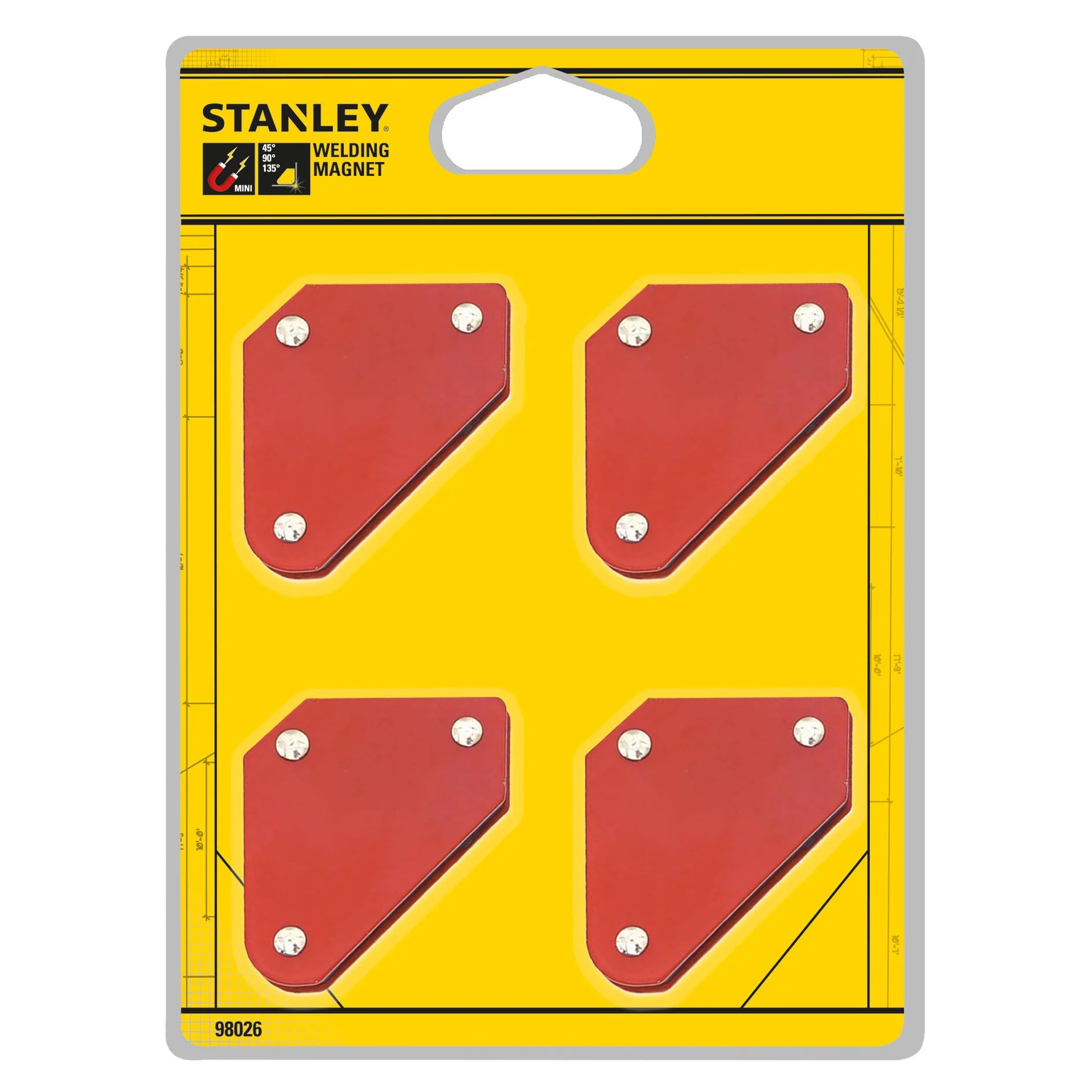 MAGNETIC HOLDER COMPL. STANLEY 4PCS