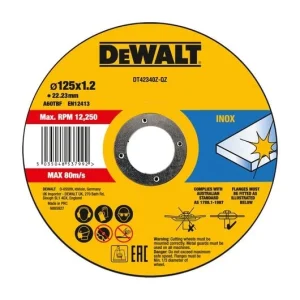 DISKS NER.STEEL DEWALT DT42340Z-QZ 125X1.2