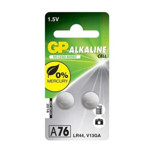 BATERIJAS GP A76F-U2 LR44 2 GAB