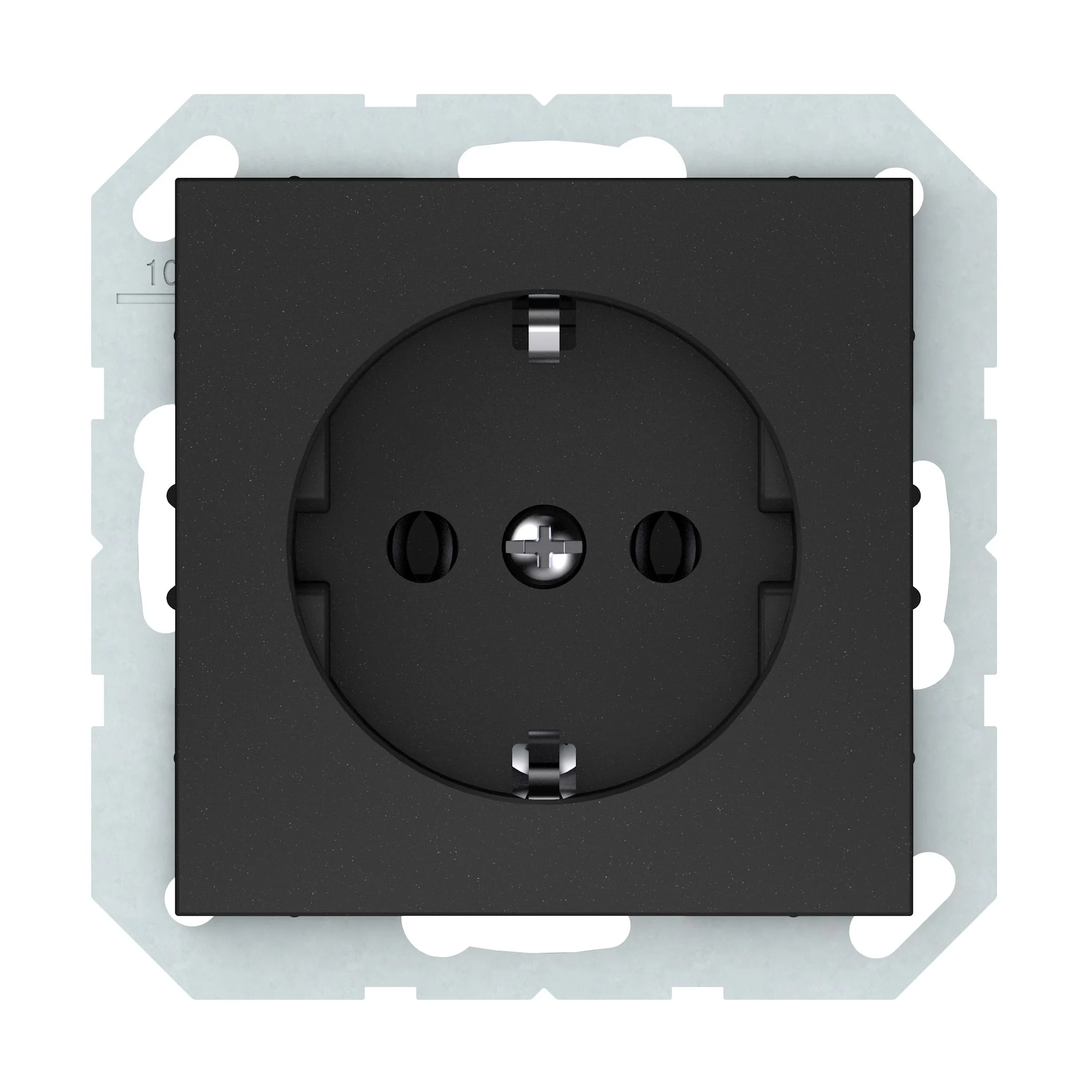 ROZETE RP16-002-02 BLACK MAT.+LOW.