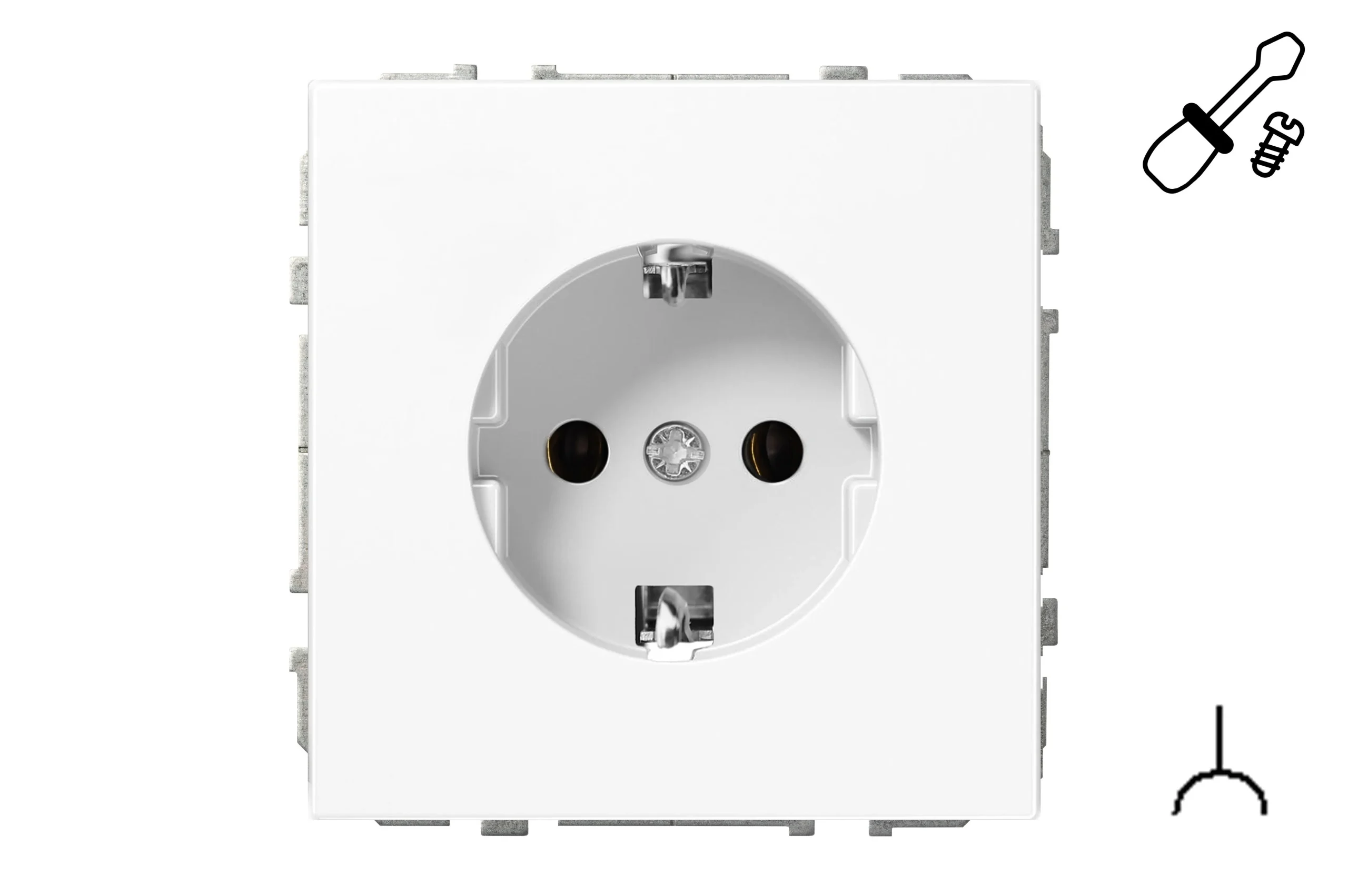 SOCKET IKL16-404-01.M/WM MODERN WHITE