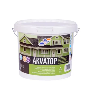 KRĀSA KOKA FASĀDĒM AKVATOP A 3,6L PUSMAT