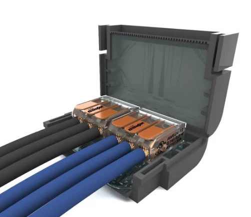 BOX SHELLBOX3-V. WITH TERMINAL 0.2-4MM2 G