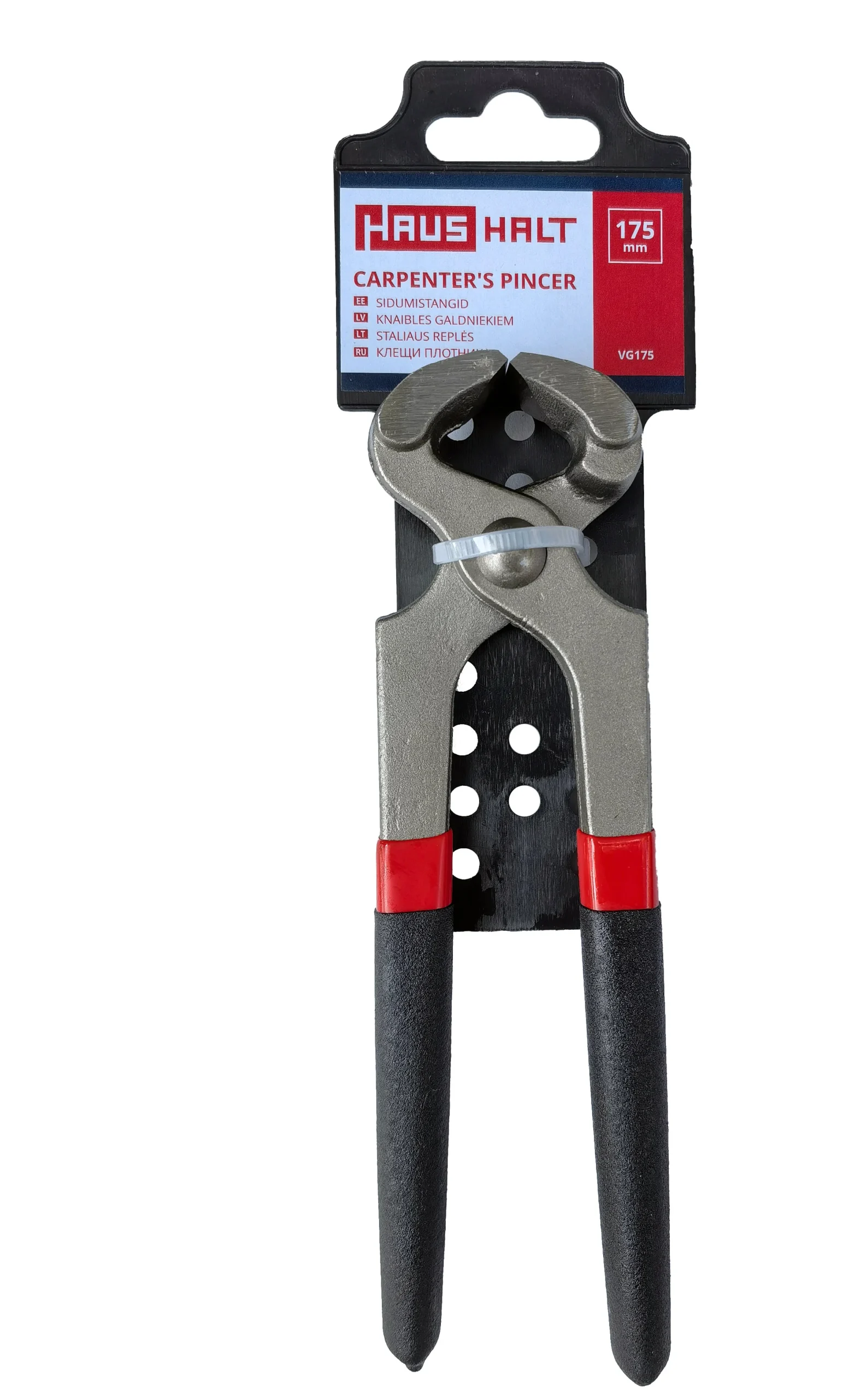 CARPENTER'S PLIERS 175MM