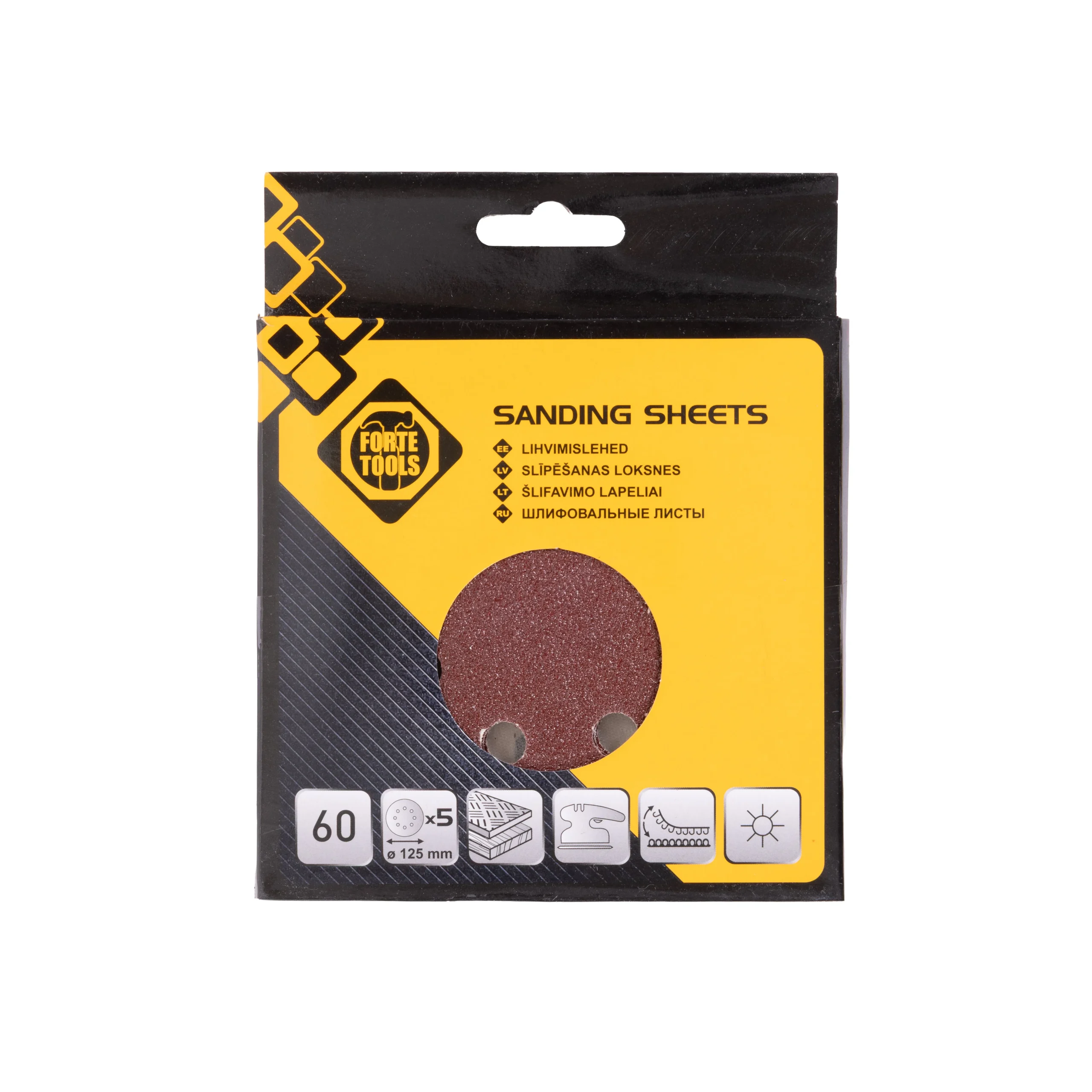 DISC SLIP. WITH 8 HOLES NR60 D125 5PCS