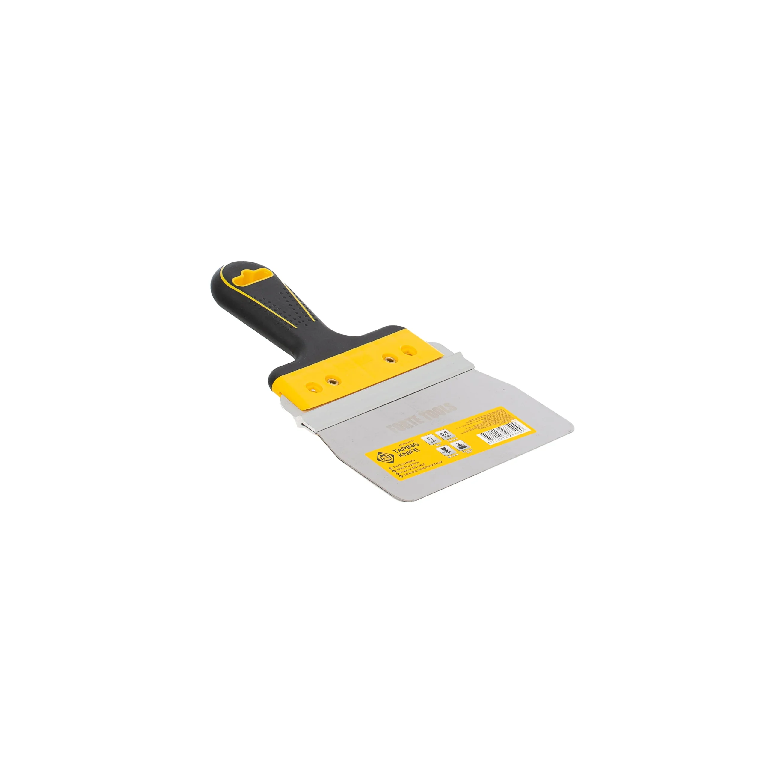 SPATULA.17 CM WIDE WITH 2 COMP.HANDS.