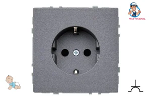 SOCKET IKL16-214-01.M/BM MODERN BLACK