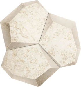 MOZAĪKA ALABASTER SHINE WHITE 21X19 (12)