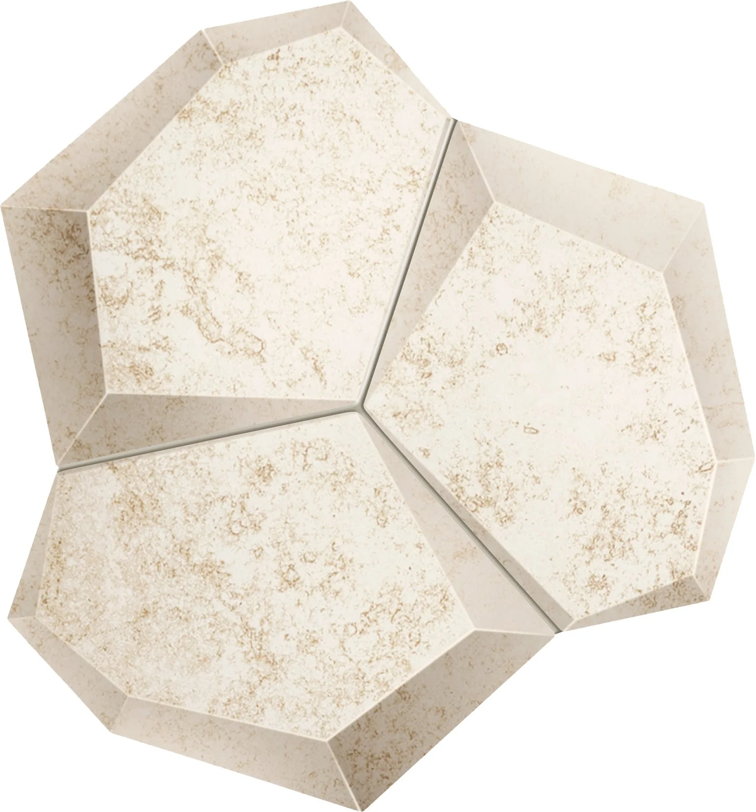 MOZAĪKA ALABASTER SHINE WHITE 21X19 (12)