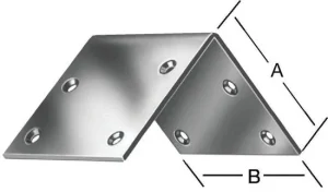 LEŅĶIS IZTURĪGS 30X30MM BRŪNS
