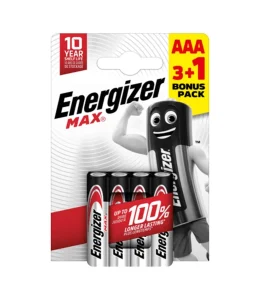 BATTERIES ENERGIZER MAXAAA B3+1 1.5V