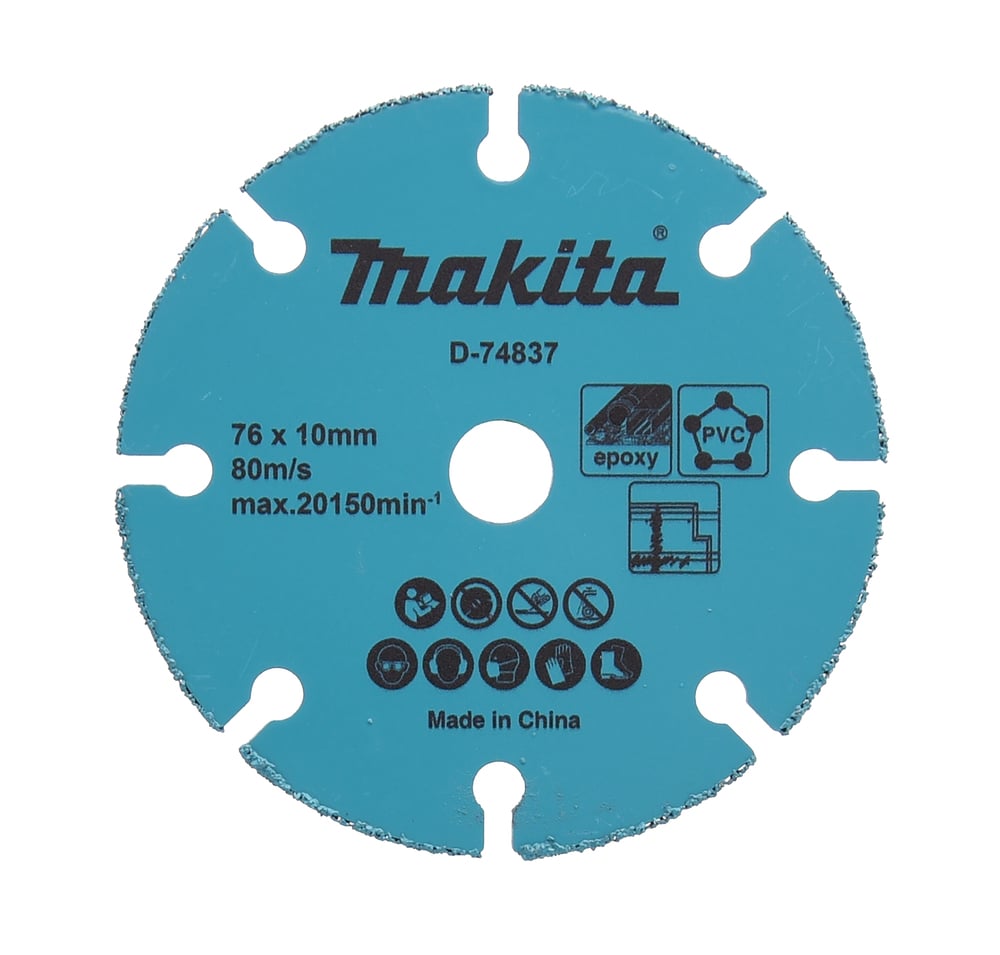 HARD METAL DISK. MAKITA 76X10MM D-74837