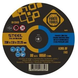 FORTE TOOLS CUTTING DISC 230X2.0X22