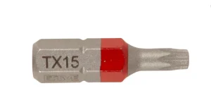 SCREWDRIVER TIPS COMP.TX15X25MM 3PCS