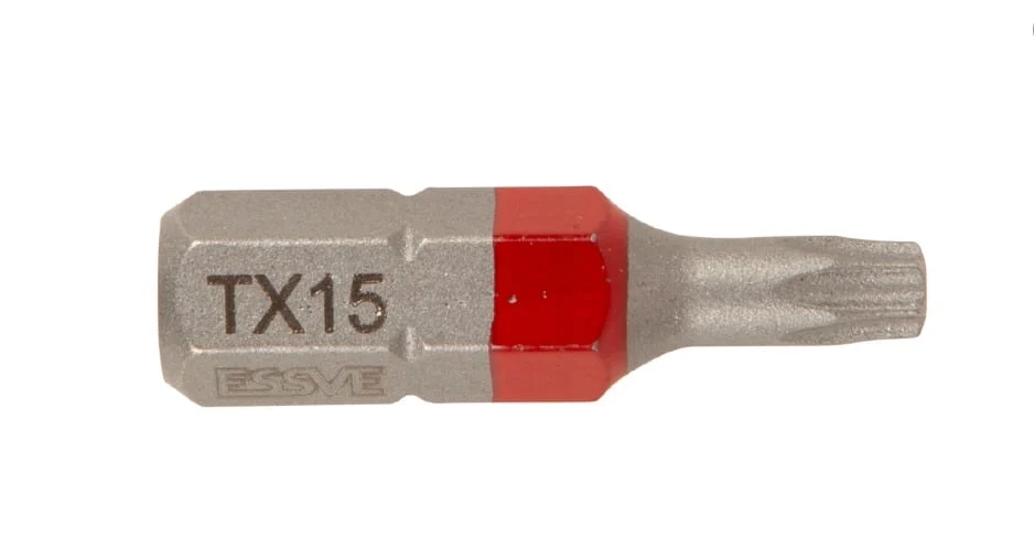SCREWDRIVER TIPS COMP.TX15X25MM 3PCS