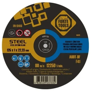 FORTE TOOLS CUTTING DISC 125X1.0X22