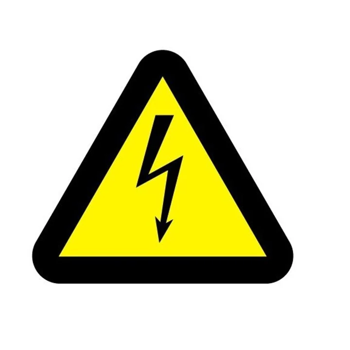 WARNING LABEL ELECTRICITY 10X10 LUBE10