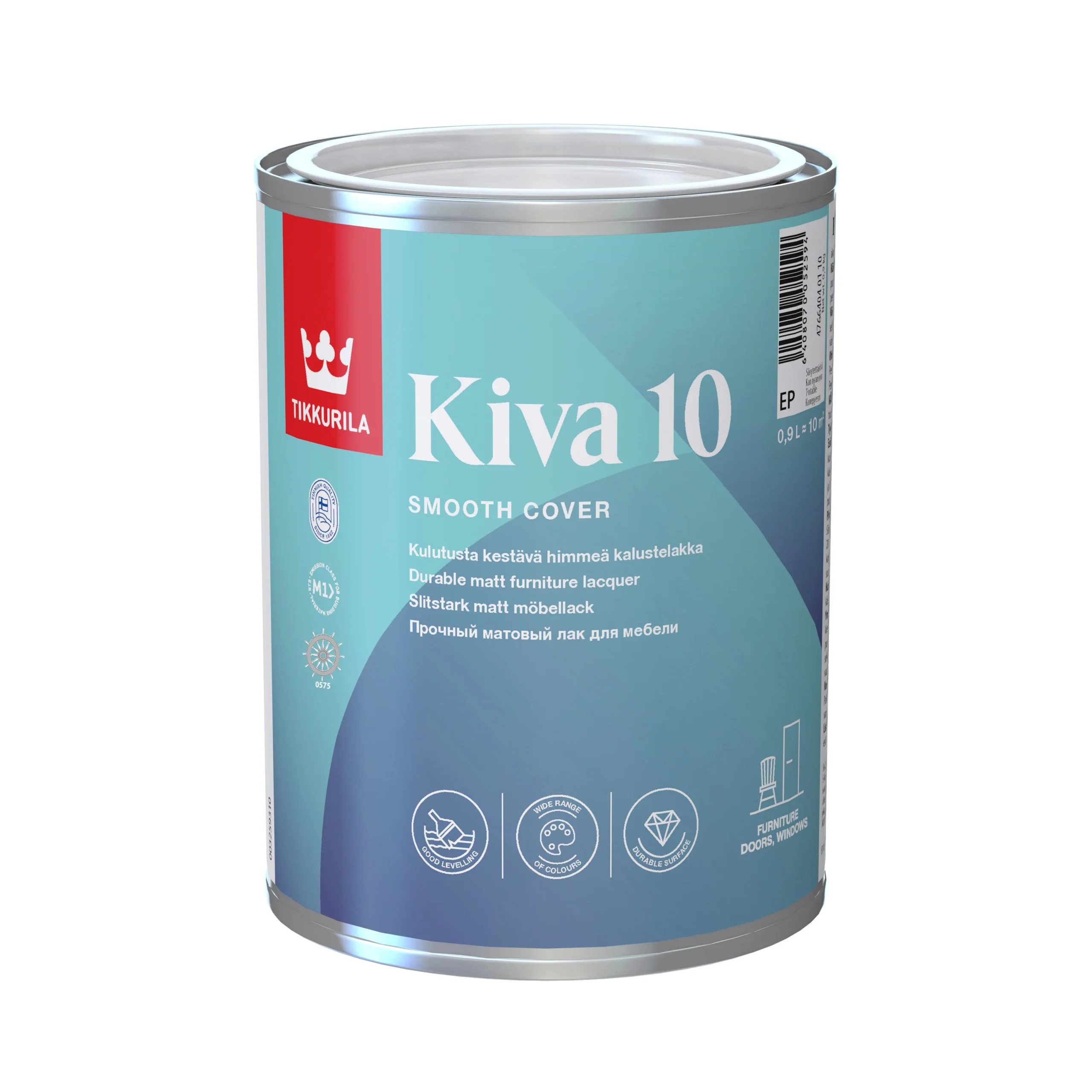 LACQUER FOR INDOOR USE MAT KIVA EP 0.9L
