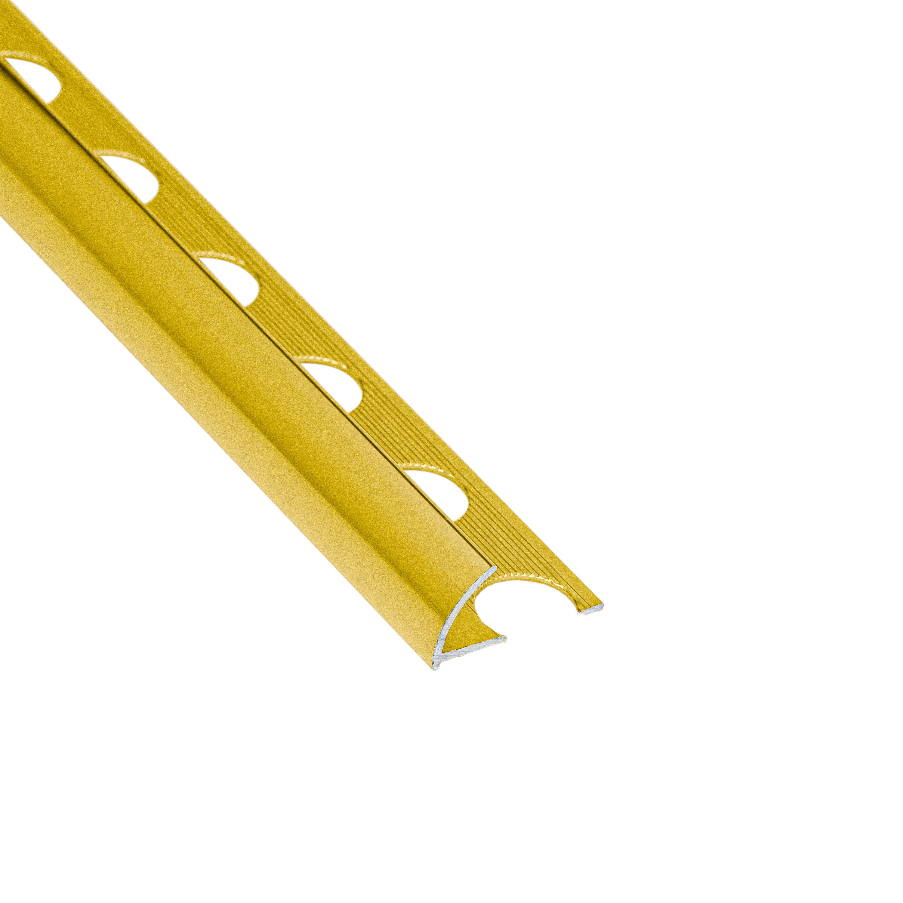 LIST AL C 10.5MM/2.6M POL L.G. ANO GLO