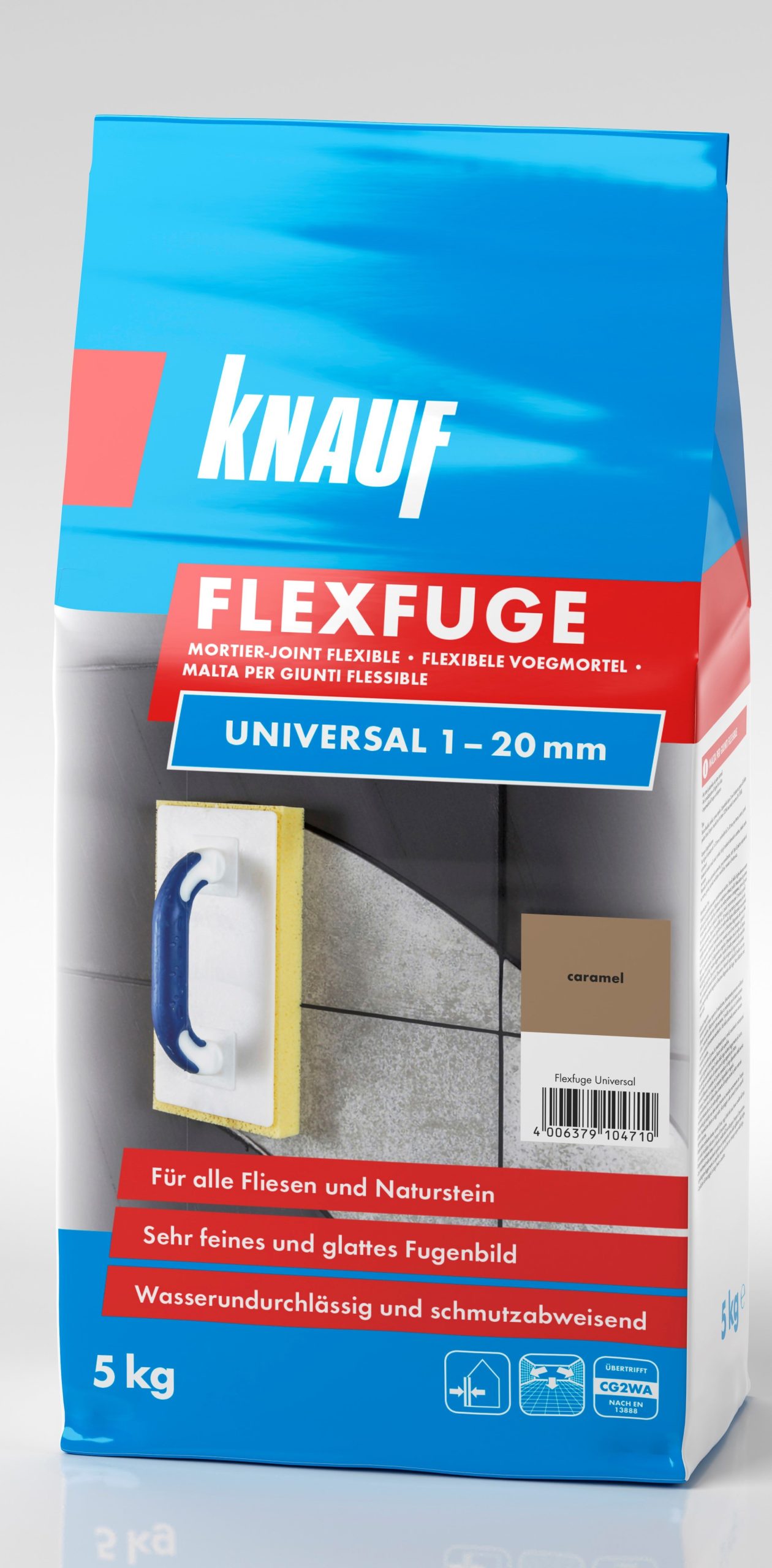 ŠUVOTĀJS KNAUF FLEXFUGE KARAMELE 5KG