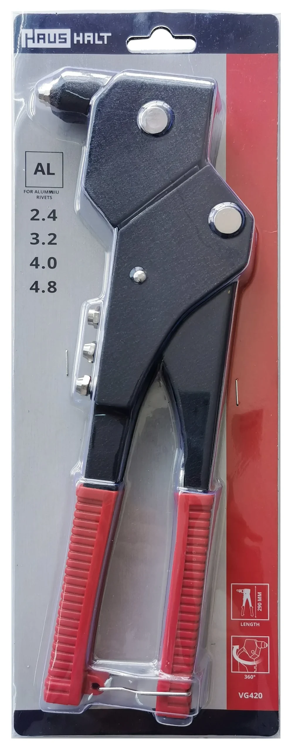 RIVET GUN 290MM 360