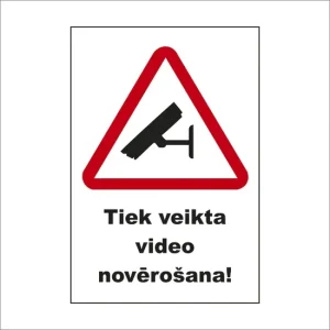 LABEL VIDEO MONITORING 15X20
