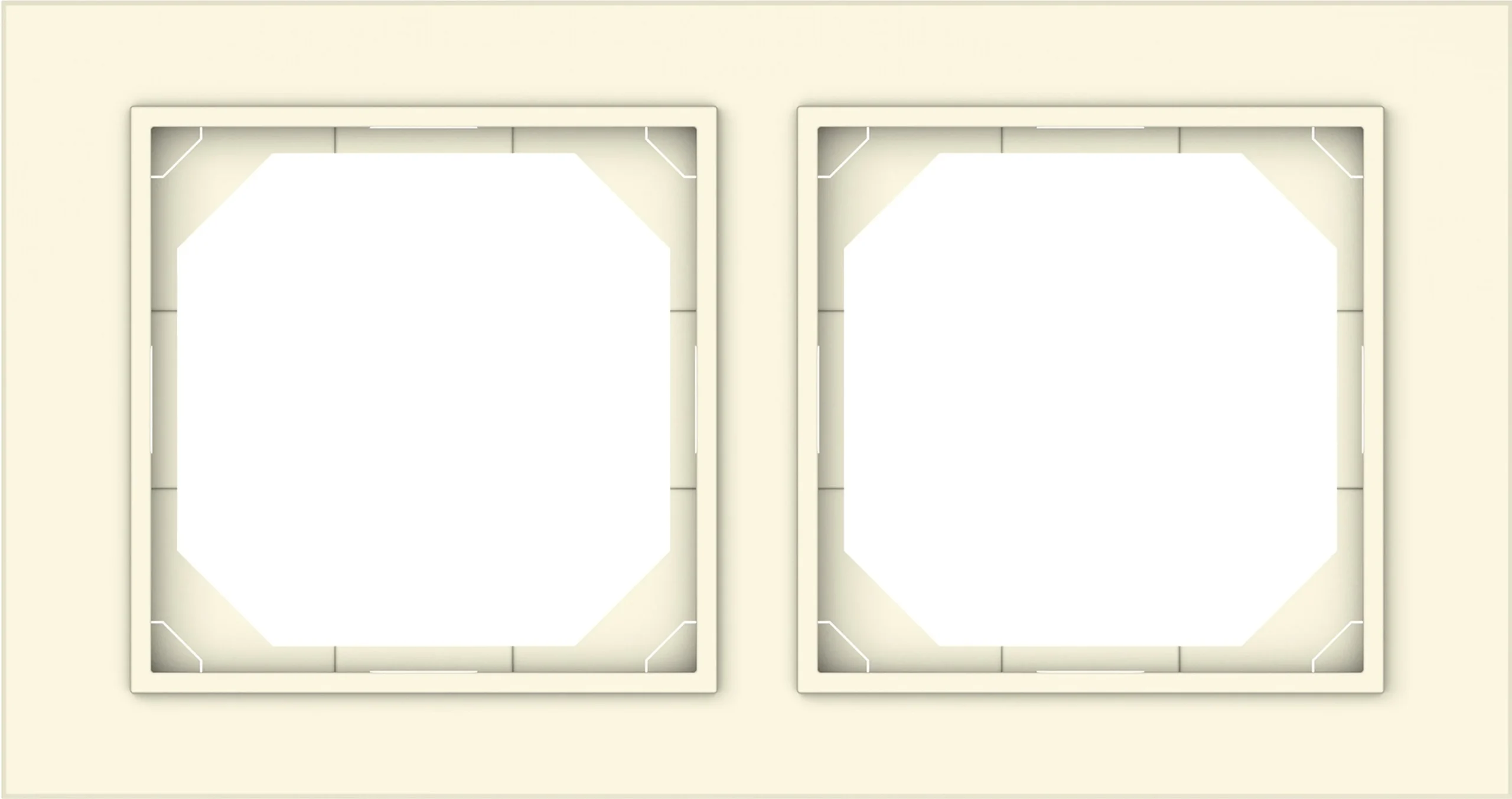 FRAME 2V IVORY R02 QR 1000